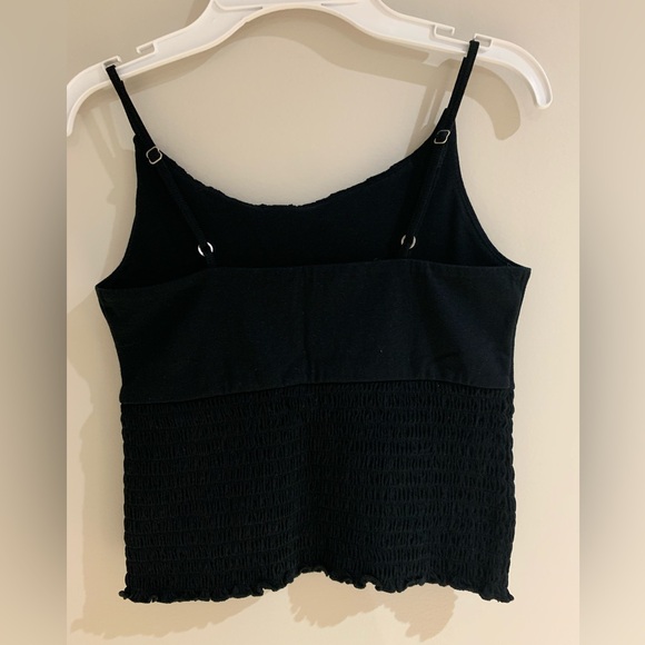 Abercrombie Kids Smocked Cami in Black Size 11/12 - Picture 3 of 4